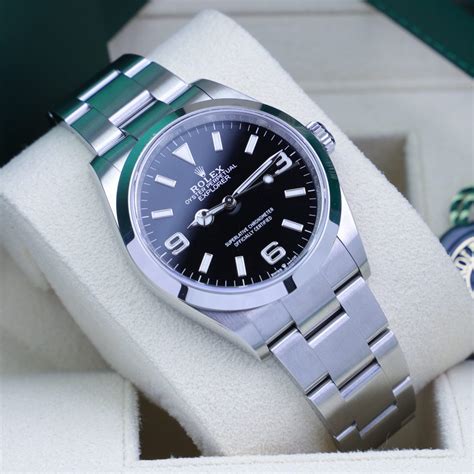 rolex explorer 36mm crystal size|rolex 36mm explorer 2022.